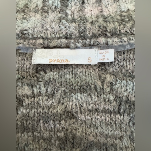 Prana Estelle Duster Cardigan Knit Knotted
Sweater Coat With Pockets Size S - Picture 6 of 7